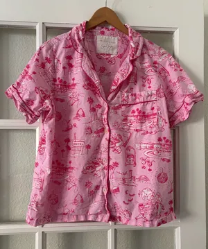 Printfresh x Sean Taylor “Girls’ Trip” Pajama Top - 100% Cotton thumbnail 1