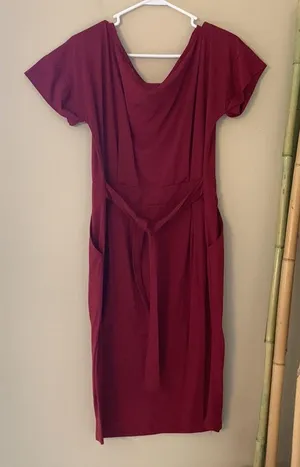 Burgundy Dress Size XL thumbnail 4