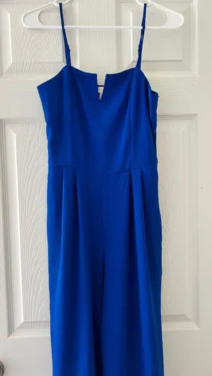 TJ Maxx Royal Blue Jumpsuit thumbnail 1