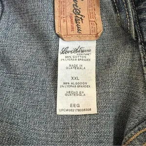 Levi Strauss Signature Jean Denim Jacket Button Front Juniors XXL thumbnail 10