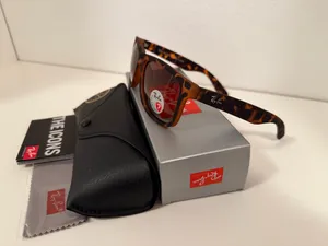 Ray-Ban Justin Havana Polarized Matte Sunglasses thumbnail 3
