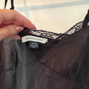 Black Lace Trim Cami Top thumbnail 2