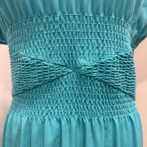 Draper James Mint Green Flutter Sleeve Blouson Maxi Dress‎ Coastal Preppy Medium thumbnail 6