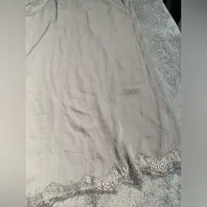 Aerie gray nightgown slip dress small thumbnail 8