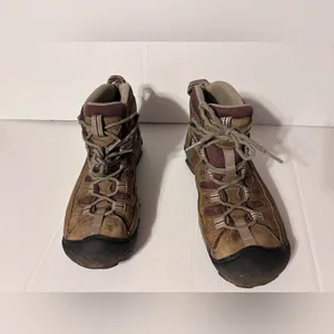 KEEN outdoor brown hiking boots size 8.5 thumbnail 4