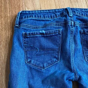 American Eagle Outfitters Skinny Distressed Low Rise Stretch Jeans size 6‎ thumbnail 10