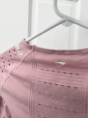 Gymshark Glow Pink Seamless Crop Top S thumbnail 6