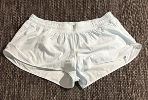 Lululemon Hotty Hot Low Rise Lined Short 2.5" Powder Blue Swift Size 12 thumbnail 1