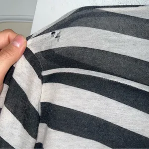 NSF Striped Lightweight Henley Long Sleeve Shirt thumbnail 5