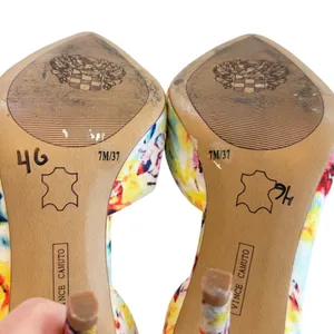 Vince Camuto Women's Pointed Toe DOrsay Heels Multi Color Floral Print Size 7 M thumbnail 6