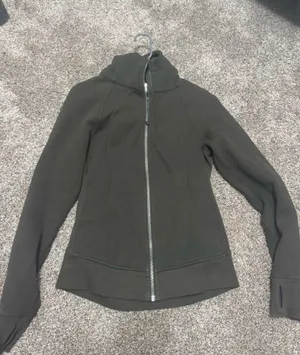 Lululemon Scuba Full-Zip Hoodie Green thumbnail 1