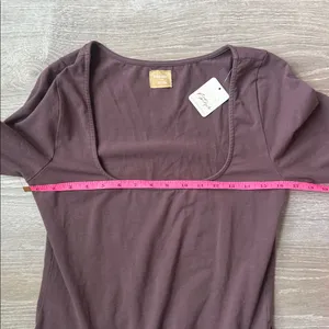 Free People NEW Onda Drop-Waist Long-Sleeve Mini Dress Large thumbnail 7