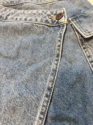 Blue Rain Small Denim Mini Skirt thumbnail 2