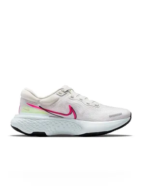 Women Nike ZoomX Invincible Run Flyknit White and Pink thumbnail 2