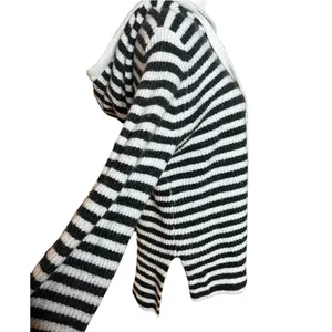 Gap Wool Acrylic Blend Striped Hoodie, Size S thumbnail 5