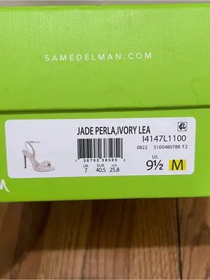 Sam Edelman Jade Perla Ivory Pearl Bridal Platform Heels Women’s Size 9.5 thumbnail 12