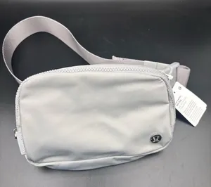 NWT‎ Lululemon Everywhere Belt Bag 7.5”x2”x5” Long Strap Water Repellent Gray thumbnail 1