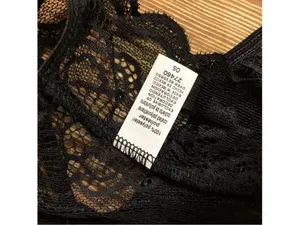 Pure Romance Black Lace And Mesh Bodysuit Lingerie OS NWOT thumbnail 5