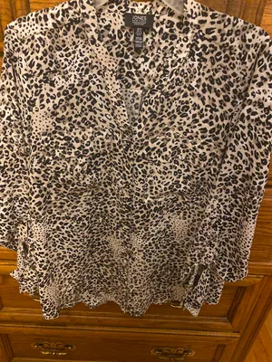 Leopard Blouse thumbnail 2
