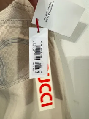 Fiorucci boot cut cream-colored denim Pants Size 29 thumbnail 8