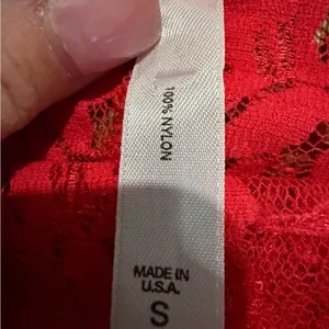Victoria's Secret Y2K 2001 Scarlet Lace Camisole size small thumbnail 3