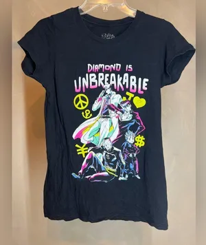 JoJo's Bizarre Adventure Anime women’s short sleeve Casual Graphic T-Shirt|Sz:M thumbnail 5
