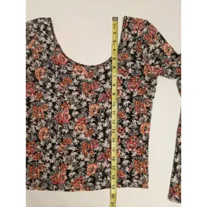Map To Mars Crop Long Sleeve Sz M Y2K 90s Goblin Whimsygoth Boho Indie Grunge thumbnail 3