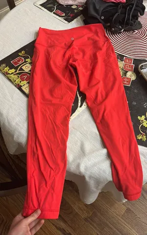 Lululemon Red Align Leggings 25” thumbnail 5