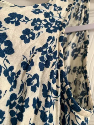 Reformation floral mini dress thumbnail 6