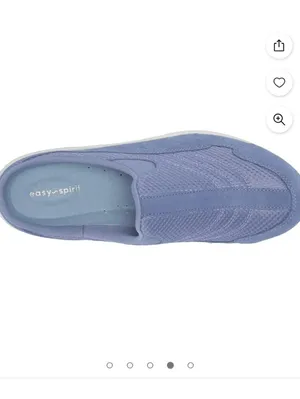 Easy Spirit Women's Traveltime 304 Mule Medium Blue 420 Size 5 Walking Traveling thumbnail 3