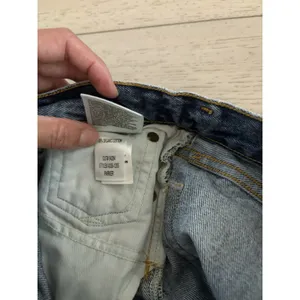 AGOLDE Parker High Waist Distressed Denim Cut Off Shorts Med Wash Blue Size 27 thumbnail 5