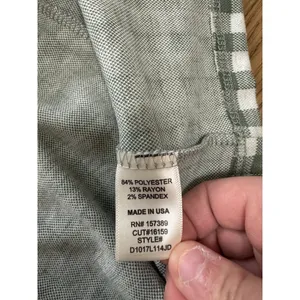 Altard State Green‎ Checkered Blazer Sz Small Classic Office Career Professional thumbnail 10