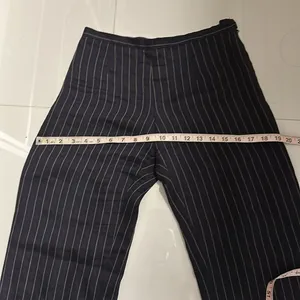 Ann Taylor Navy Striped Linen Suit thumbnail 7