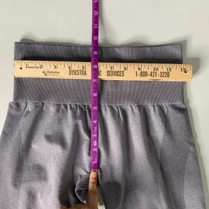 NVGTN Medium Grey Contour Seamless Leggings thumbnail 7