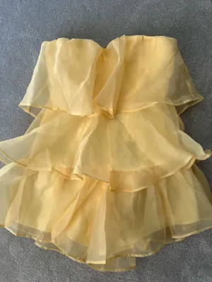 Tulle romper Yellow Size L thumbnail 4