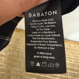 Babaton Sleeveless‎ Checkered Blouse Size Small thumbnail 3