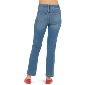 SPANX Straight Leg Ankle Jeans Wash Vintage Indigo Size Large thumbnail 10