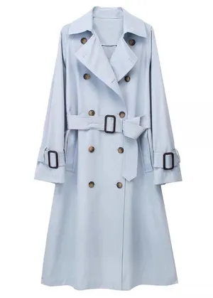 Women Coat Blue Size L thumbnail 10