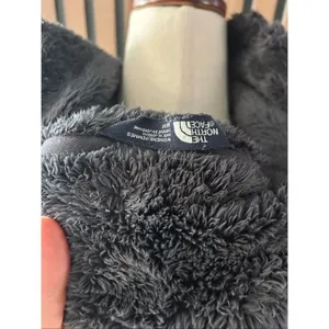 The North Face Women's Osito Sport Hybrid 1/4 Zip Pullover M comfy cozy soft gra thumbnail 6