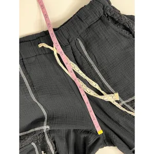 POL Black Lace Mixed Media Utility 2 Piece Matching Set Jacket Pants Small thumbnail 11