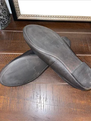 Tory Burch Black Leather Chelsea Flats Size 5.5 thumbnail 11
