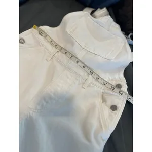 EUC Levi's Denim Overalls Minimalist Sz:29 White Bib Dungarees Modern thumbnail 3
