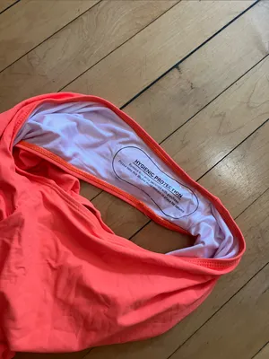 Holipick Neon Orange One Shoulder Adjustable One Piece Swimsuit XL NWT thumbnail 7