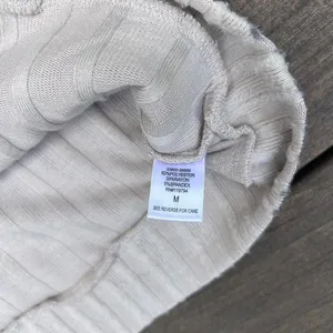 Y2K Brown/Green One World Ribbed Thin Sweatshirt Hoodie Earth Tones thumbnail 5
