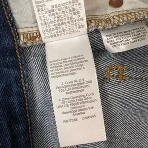 Madewell‎ Women's Baggy Straight High Rise Jeans Dark Worn Indigo Wash Size 28 thumbnail 12