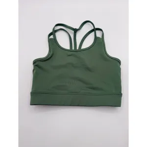 Xersion Sports Bra Quick-Dri Strappy Back Women's S Green Yoga Workout Sporty thumbnail 5