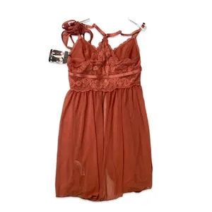 French Affair Lace Babydoll & G-String Set thumbnail 9