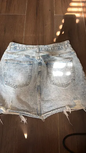 Tic Toc Jean Skirt thumbnail 2