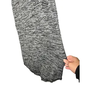 Aritzia Wilfred Free Lisiere Bodycon‎ V-Neck Heathered Midi Dress Size Small thumbnail 4
