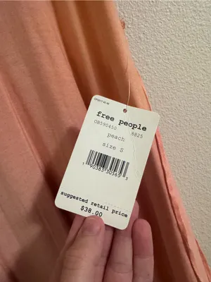 NWT Free People Dusty Rose Racerback Tank thumbnail 2